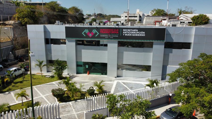 La Secretaría Anticorrupción y Buen Gobierno informa que continúan los trabajos de remodelación de infraestructura física