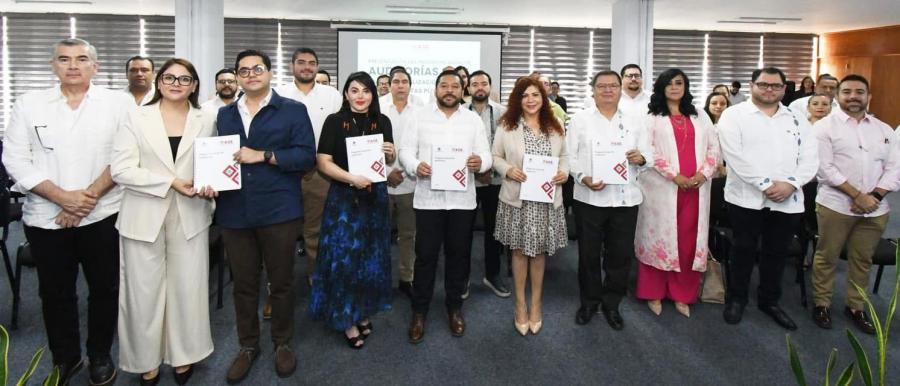 Secretaria Anticorrupción atestigua presentación del Programa Anual De Auditorias 2025 de la ASE