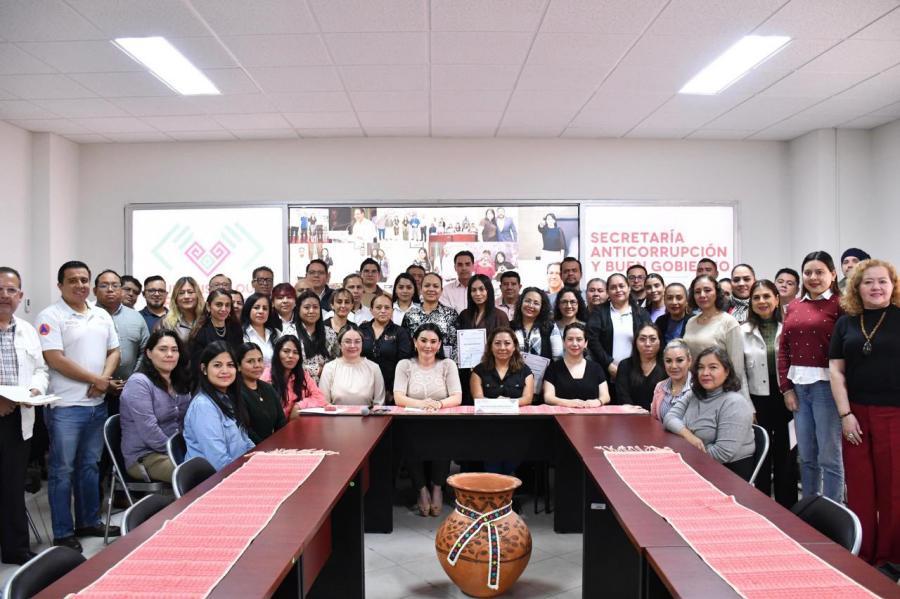 Capacitación al Gabinete Legal y Ampliado en materia de transparencia