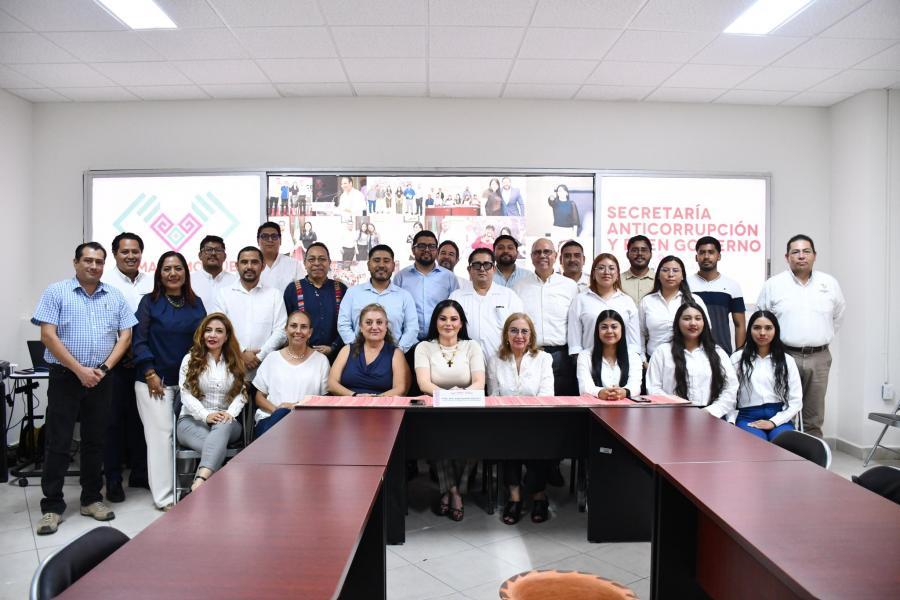 Cercanía con los colegios y la sociedad: anticorrupción fortalece alianzas por la transparencia en Chiapas
