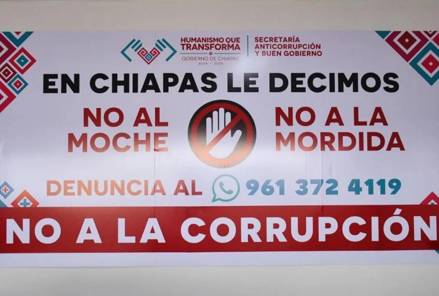 Cero Corrupción en Chiapas: ciudadanía y gobierno unidos contra los moches, diezmos y mordidas