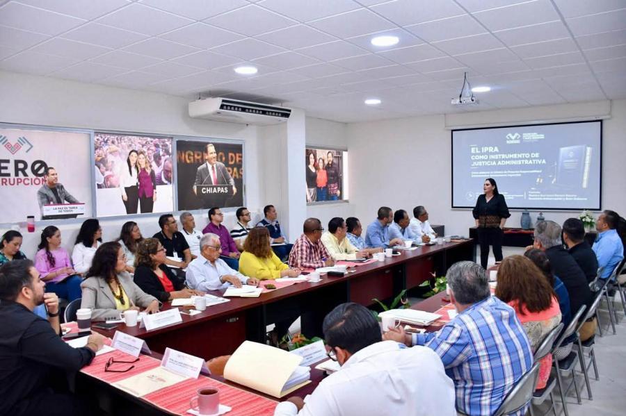 De la auditoría a la sanción: Ana Laura Romero Basurto capacita al personal de la SAyBG en la elaboración del informe de presunta responsabilidad administrativa 