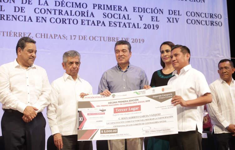 Material gráfico de Premio Nacional de Contraloría Social (PNCS)