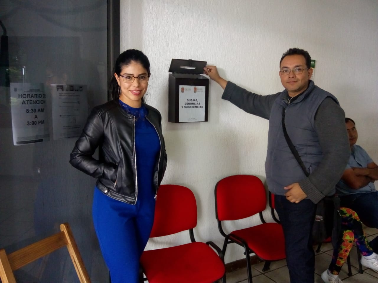 Material gráfico de Apertura de Buzones Fijos