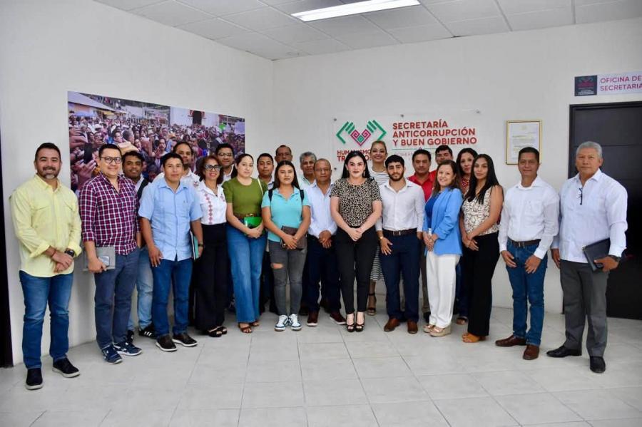 Inicia capacitación del programa “Blinda Chiapas” a comités de vigilancia y defensa del presupuesto del sector infraestructura